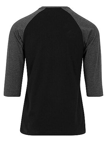 Urban Classics Maglietta Contrasto Raglan Manica a 3/4 Uomo