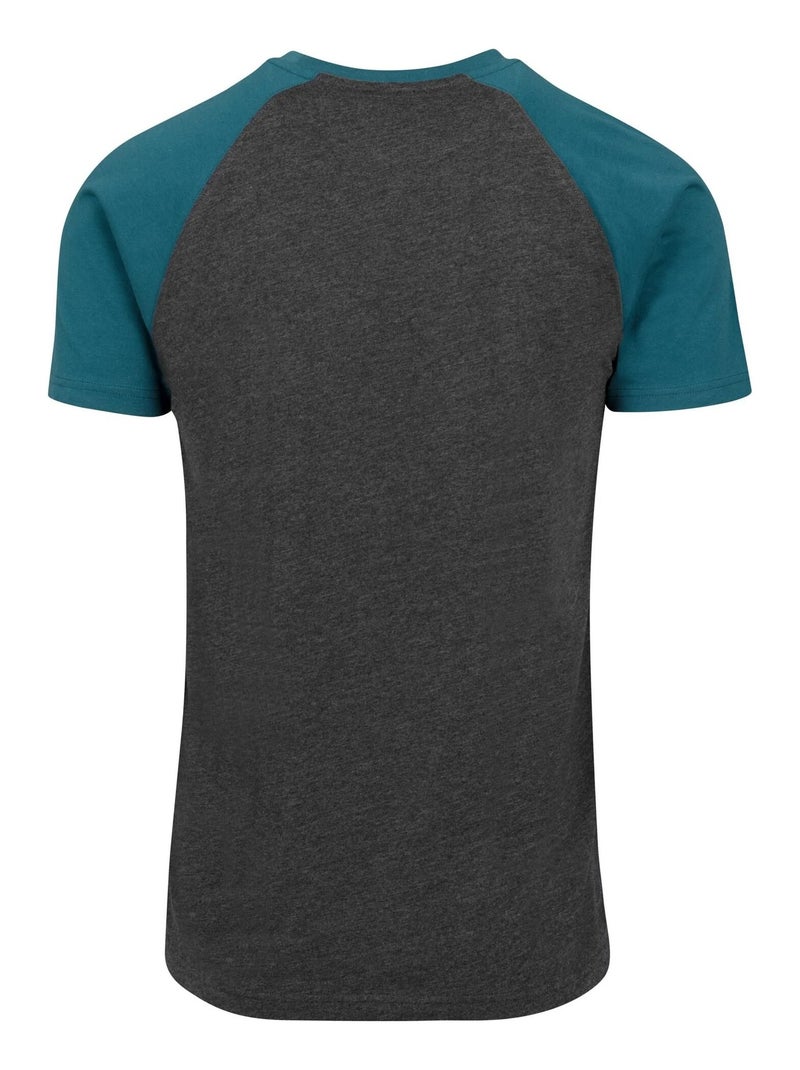 Urban Classics Maglietta Contrasto Raglan Uomo Grigio melangiato - Kiabi