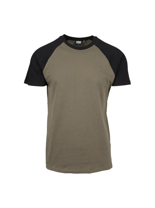 Urban Classics Maglietta Contrasto Raglan Uomo - Kiabi Urban Classics Maglietta Contrasto Raglan Uomo - Kiabi