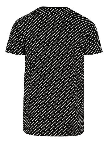 Urban Classics Maglietta Logo sul Intera Superficie Uomo