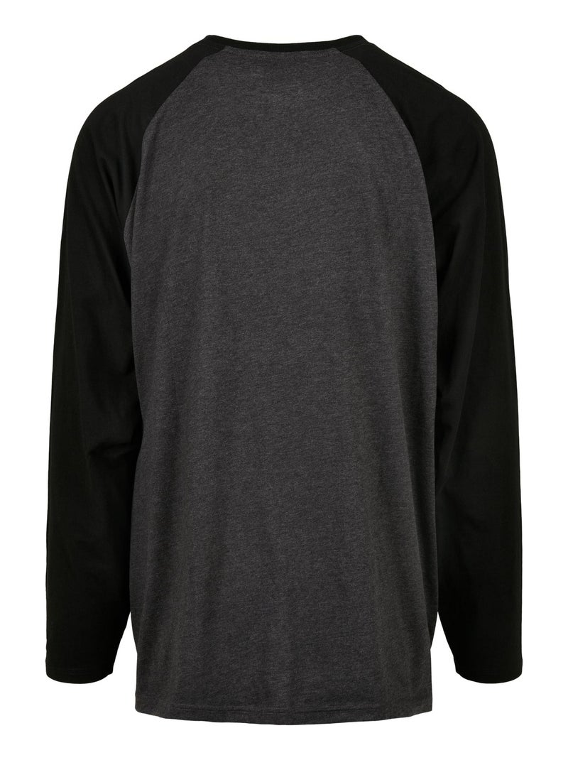 Urban Classics Maglietta Raglan Maniche a contrasto Uomo Grigio grigio antracite - Kiabi