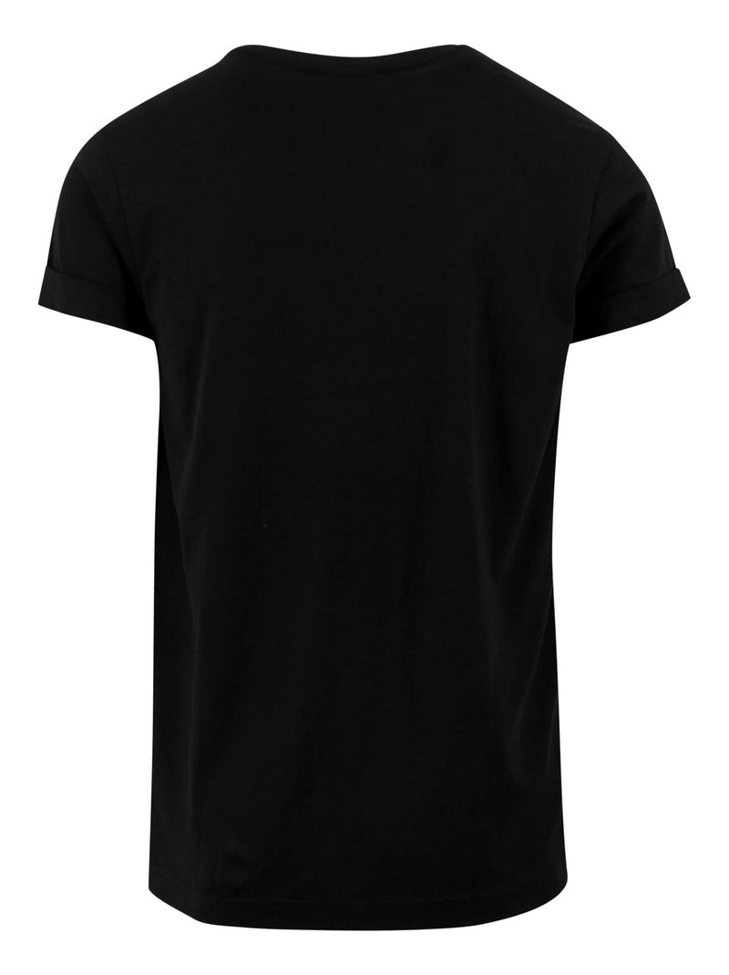 Urban Classics Maglietta Risvolto Uomo Nero - Kiabi