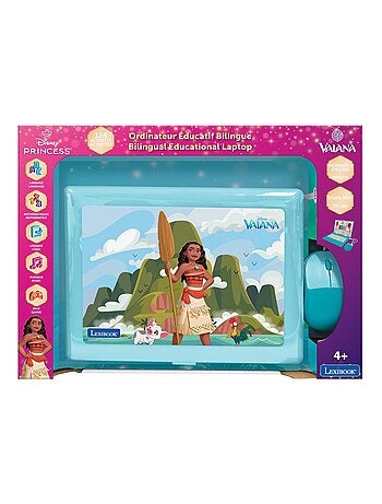 Vaiana Portatile didattico bilingue con 124 attività (EN/FR)