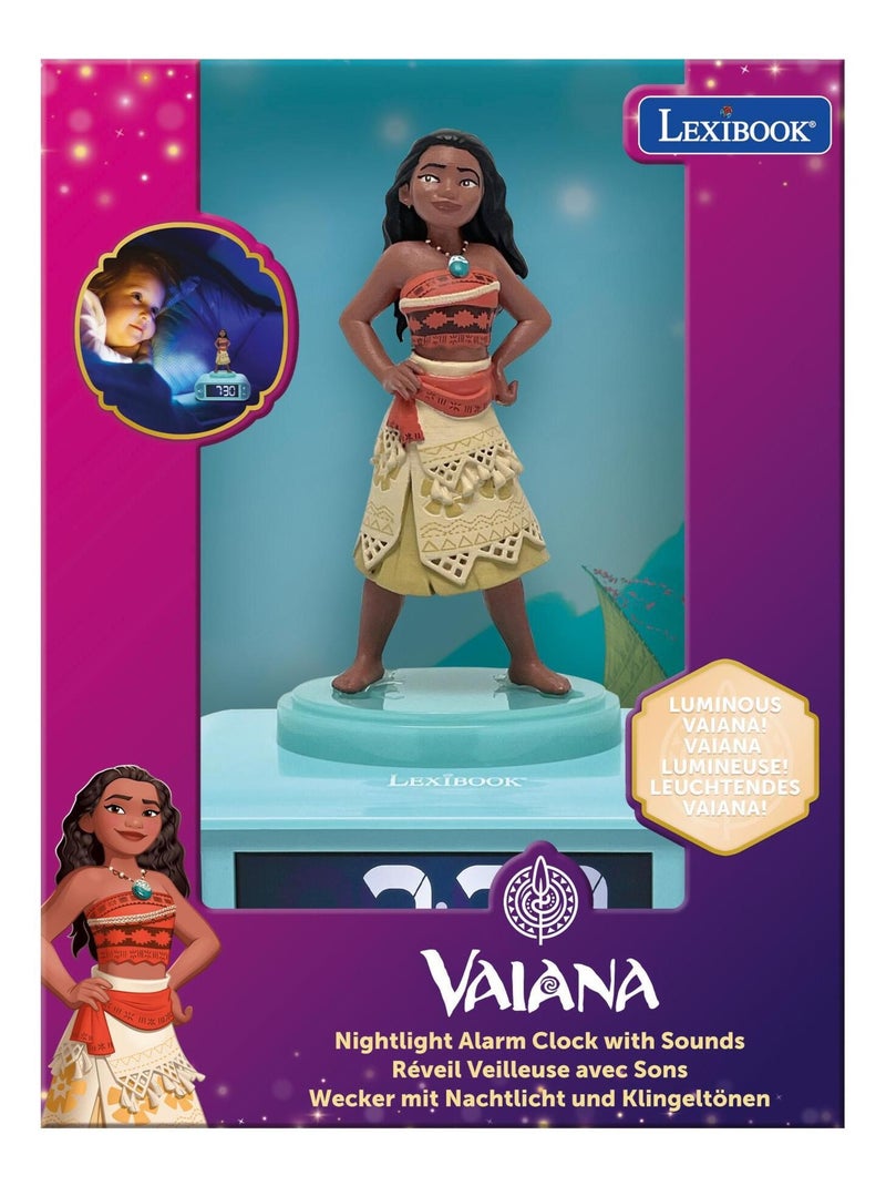 Vaiana Sveglia notturna con suoni Rosa - Kiabi