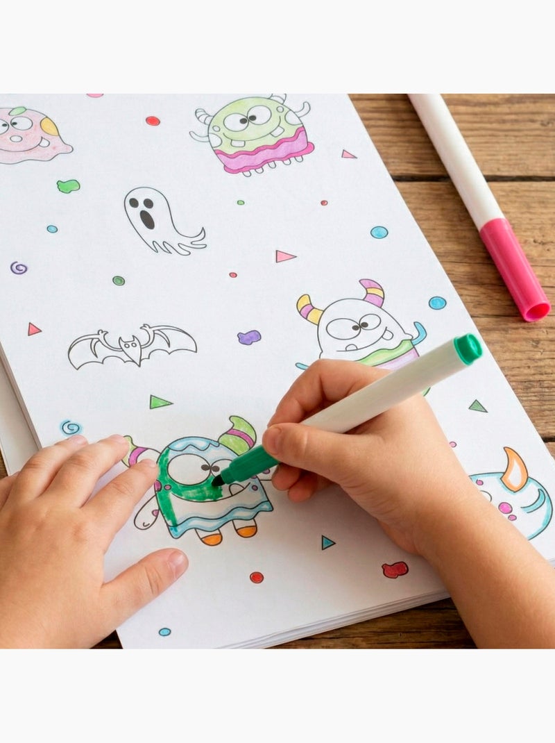 Valigetta da disegno per bambini con 130 pezzi di colori e tempere colorbaby N/D - Kiabi
