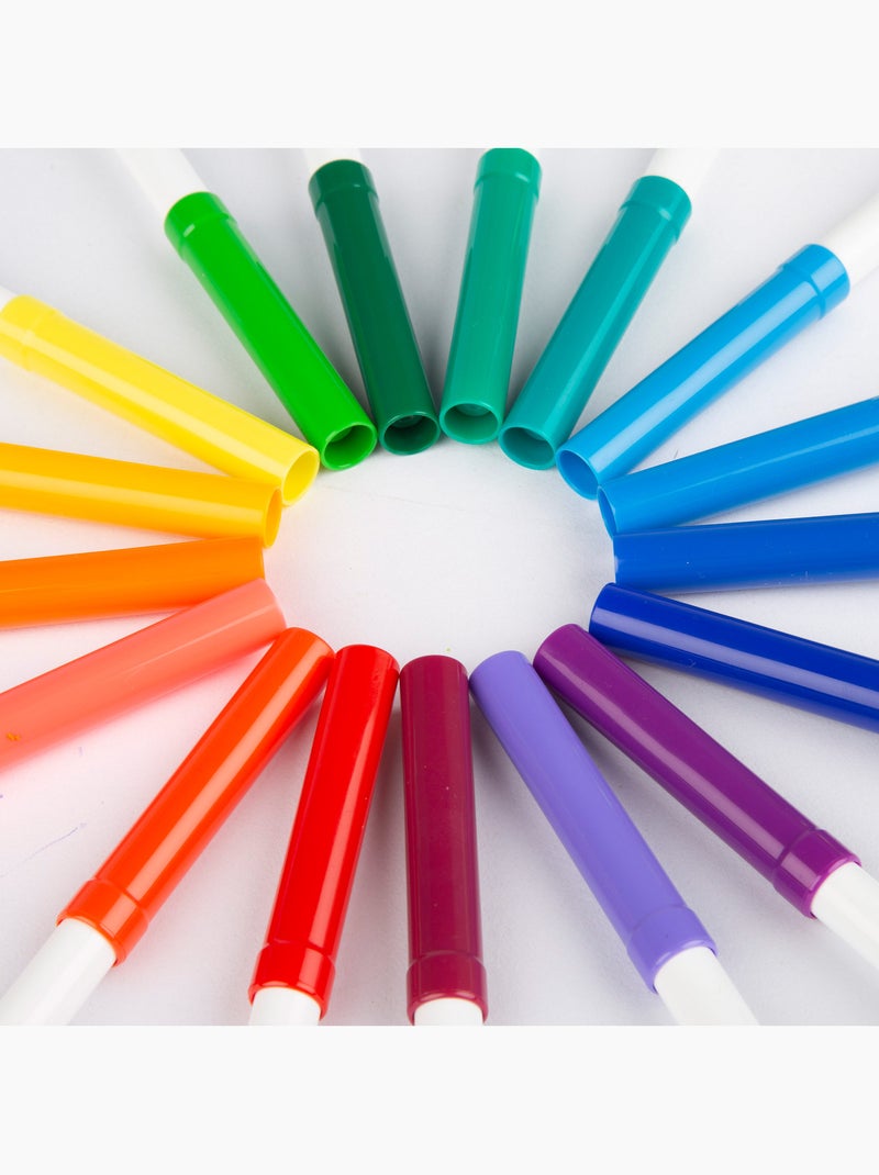 Valigetta da disegno per bambini con 130 pezzi di colori e tempere colorbaby N/D - Kiabi