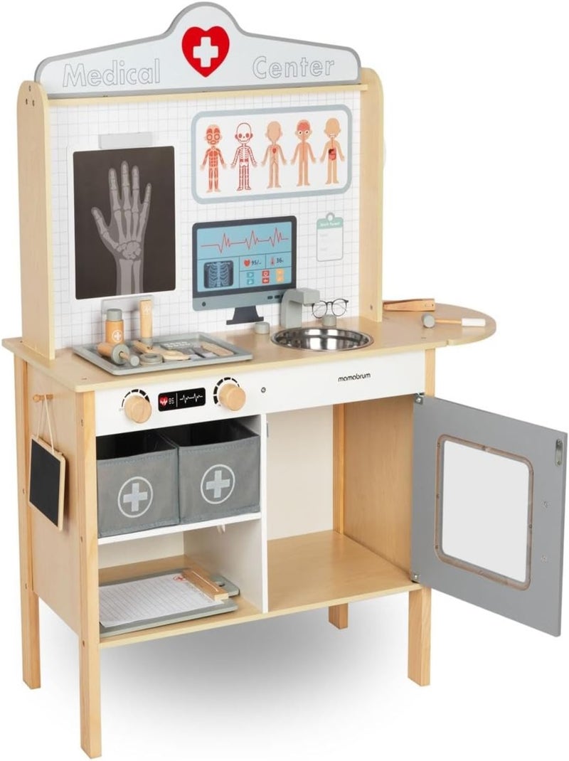 Valigetta del dottore in legno con accessori mamabrum N/D - Kiabi