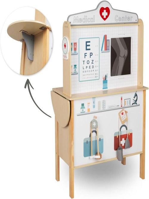 Valigetta del dottore in legno con accessori mamabrum - Kiabi