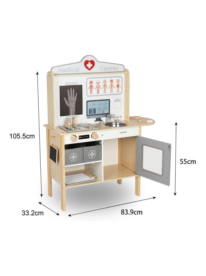 Valigetta del dottore in legno con accessori mamabrum N/D - Kiabi