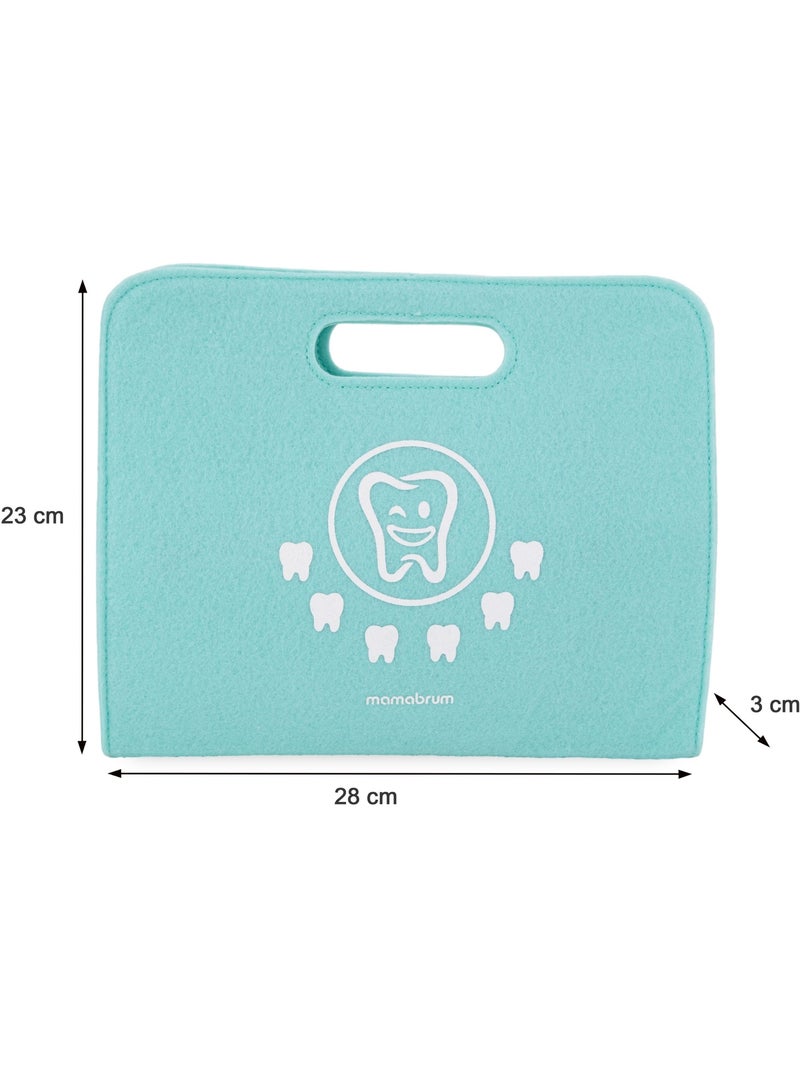 Valigetta dentista legno bambini borsa dentatura giocattolo imitazione mamabrum N/D - Kiabi