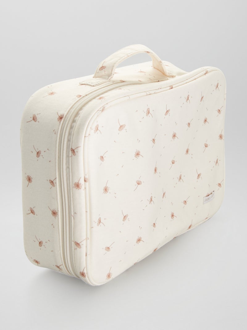 Valigetta maternità stampata BIANCO - Kiabi
