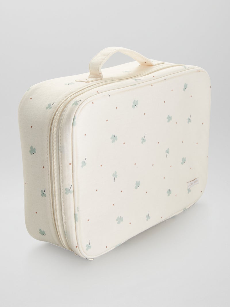 Valigetta maternità stampata BIANCO - Kiabi