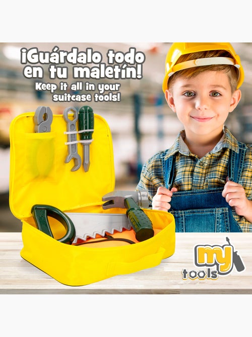 Valigia da lavoro con gilet e attrezzi 7 pezzi my tools - Kiabi Valigia da lavoro con gilet e attrezzi 7 pezzi my tools - Kiabi