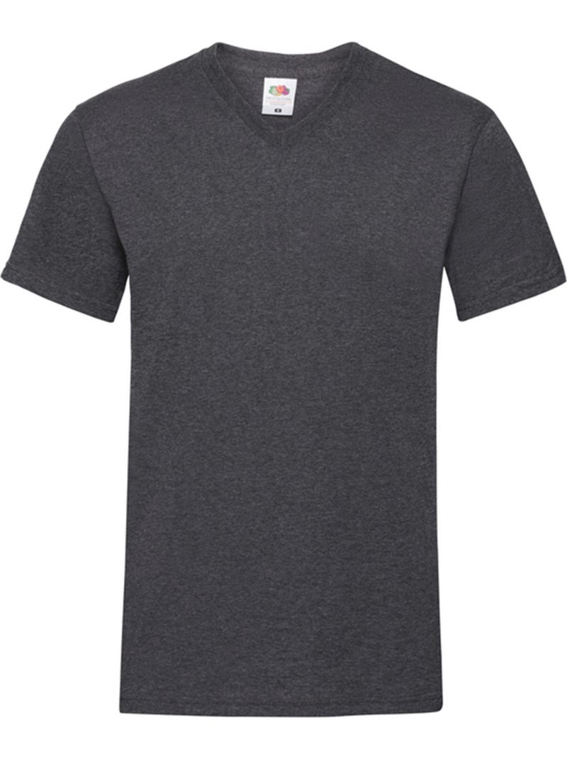 Valueweight magliettaerica adulto unisex - fruit of the loom Grigio scuro - Kiabi