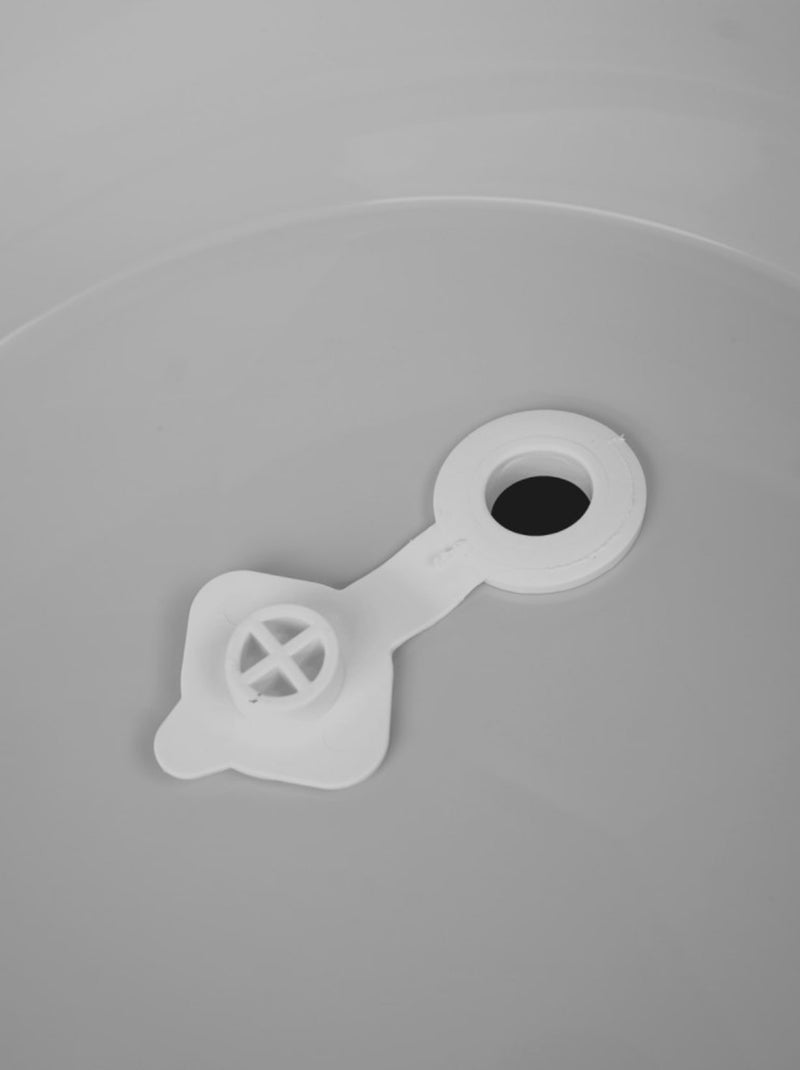 Vasca da bagno per neonati Thermobaby VASCO in polipropilene con bordi arrotondati Grigio - Kiabi