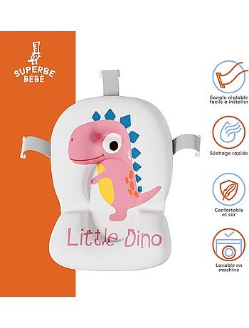 Vaschetta da bagno pieghevole - Termometro e cuscino inclusi - DINO | SUPERBE BEBE