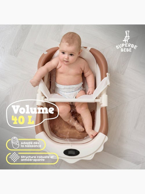 Vaschetta da bagno pieghevole - Termometro e cuscino inclusi - LION | SUPERBE BEBE - Kiabi Vaschetta da bagno pieghevole - Termometro e cuscino inclusi - LION | SUPERBE BEBE - Kiabi