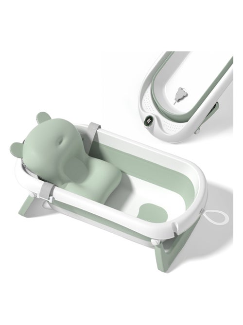 Vaschetta da bagno pieghevole per neonati - Termometro e cuscino inclusi | SUPERBE BEBE - Kiabi