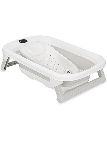 Vaschetta da bagno pieghevole per neonati lionelo babybubble con termometro - 2 altezze regolabili