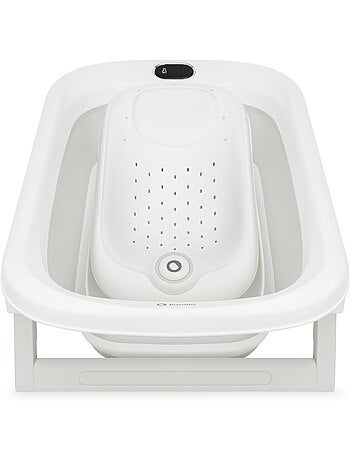 Vaschetta da bagno pieghevole per neonati lionelo babybubble con termometro - 2 altezze regolabili