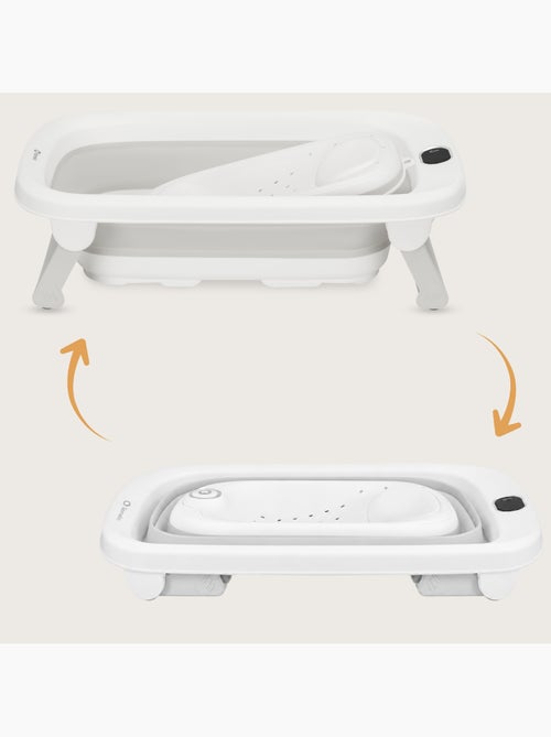 Vaschetta da bagno pieghevole per neonati lionelo babybubble con termometro - 2 altezze regolabili - Kiabi Vaschetta da bagno pieghevole per neonati lionelo babybubble con termometro - 2 altezze regolabili - Kiabi