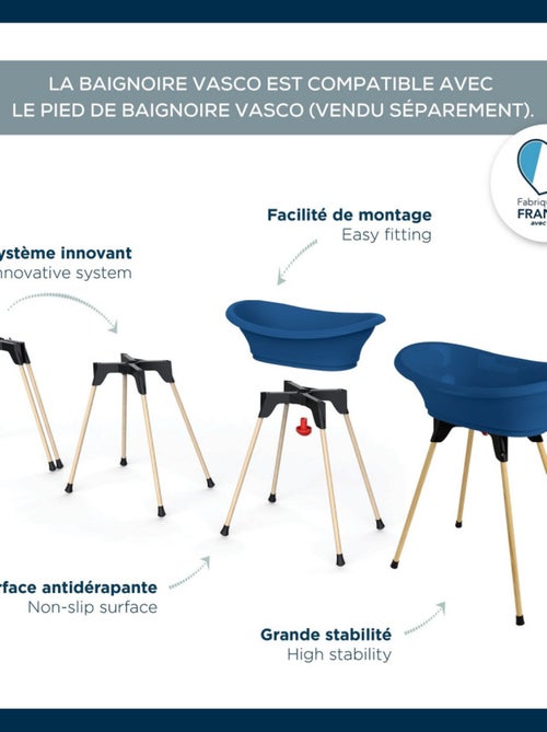 Vascoinica ergonomica per bambini Thermobaby VASCO in polipropilene - Kiabi Vascoinica ergonomica per bambini Thermobaby VASCO in polipropilene - Kiabi