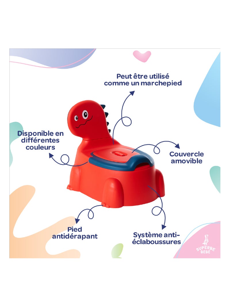 Vasino per bambini - DINO | SUPERBE BEBE Bianco - Kiabi