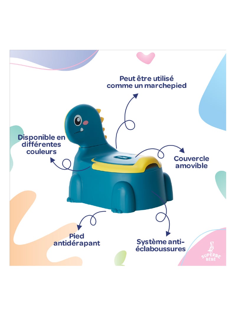 Vasino per bambini - DINO | SUPERBE BEBE Blu - Kiabi