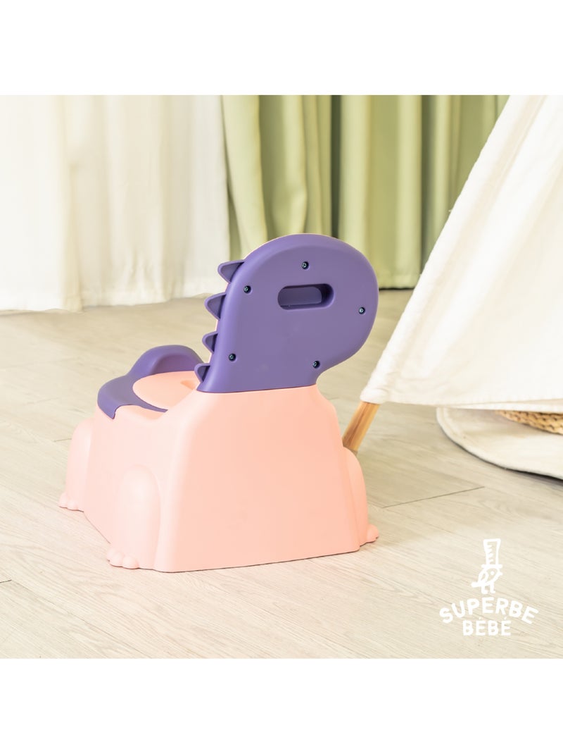 Vasino per bambini - DINO | SUPERBE BEBE Rosa pastello - Kiabi