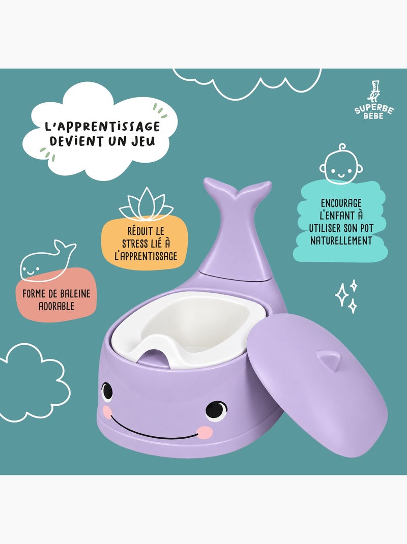 Vasino per bambini - Whalinou | SUPERBE BEBE Viola - Kiabi