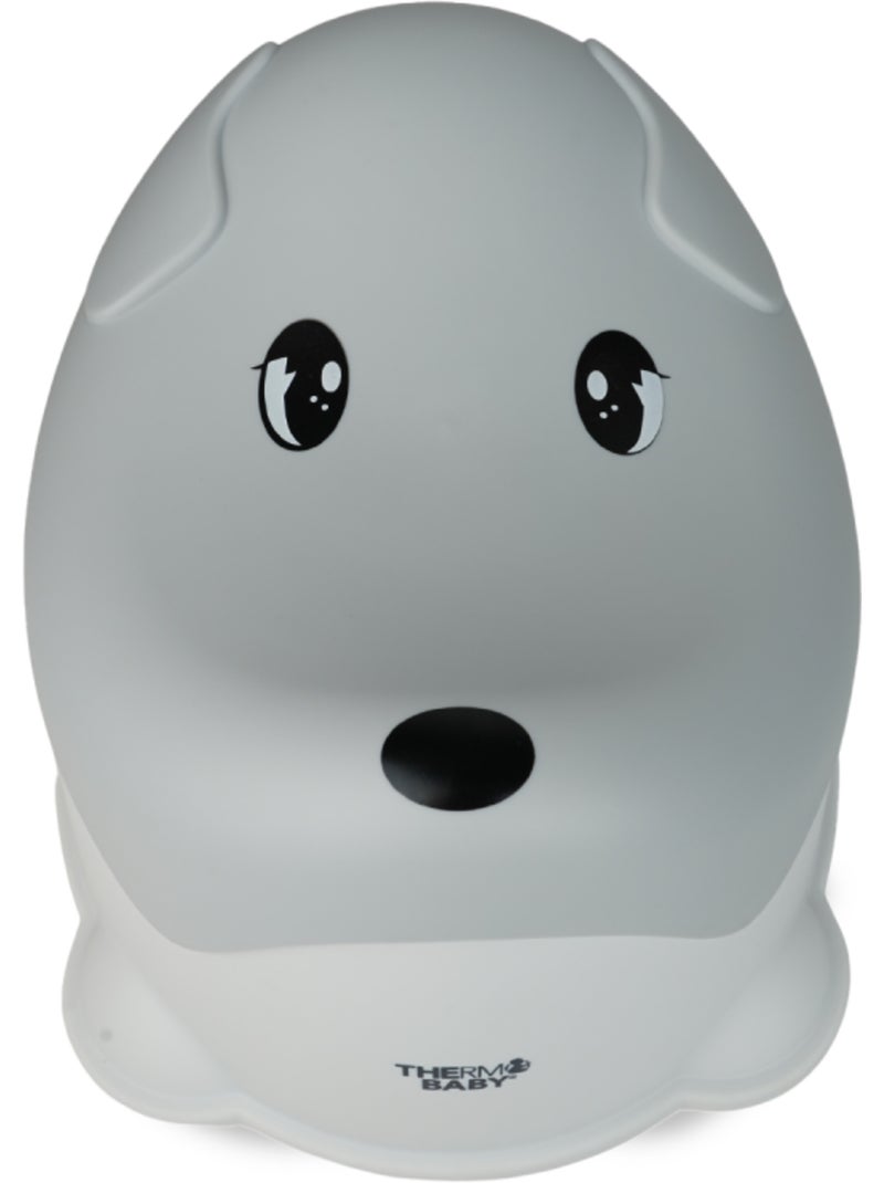 Vasino riduttore a forma di cane Thermobaby grigio anti-odore dal fascino Grigio - Kiabi