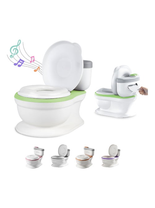 Vaso realistico per imparare a usare il bagno - con suono | SUPERBE BEBE - Kiabi Vaso realistico per imparare a usare il bagno - con suono | SUPERBE BEBE - Kiabi