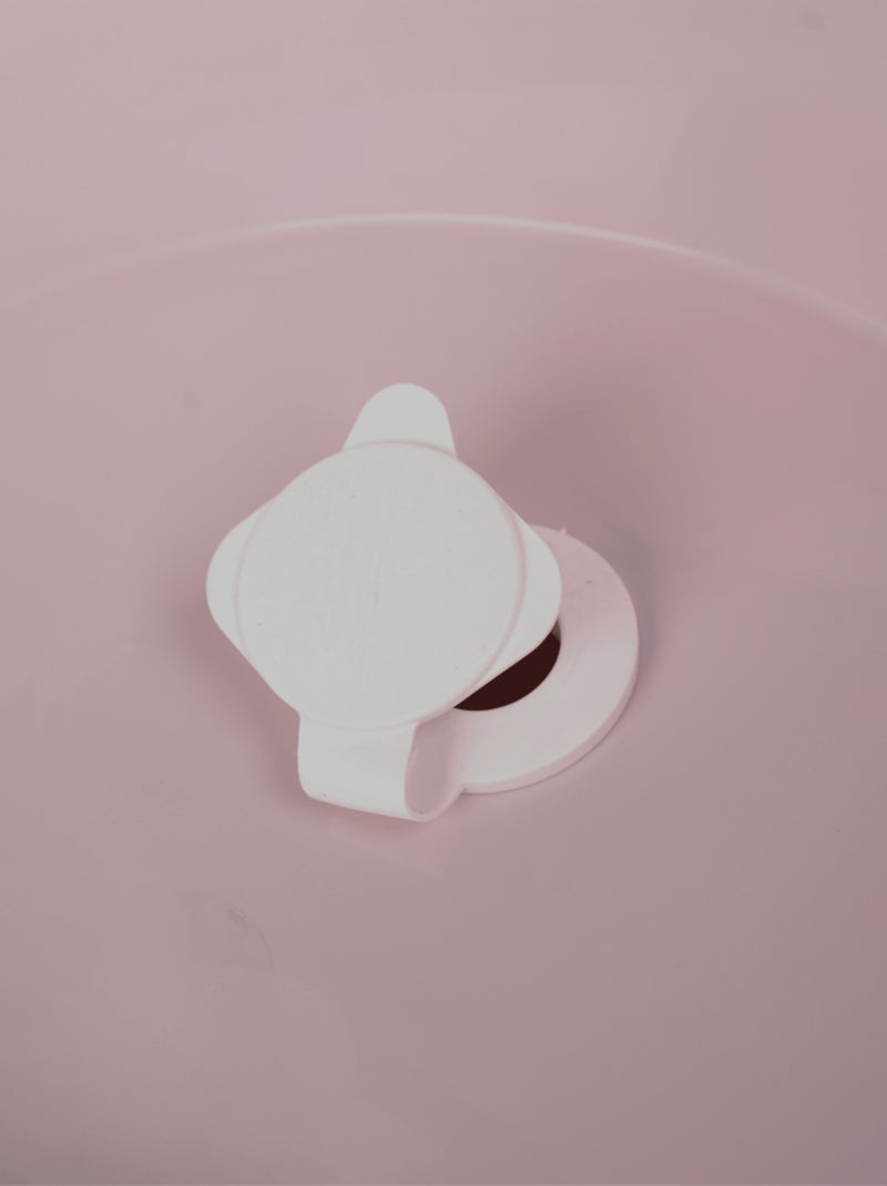 Vasquetta per bagnetto Thermobaby VASCO per bambini, forma vasca rosa cipria con tappo Rosa - Kiabi