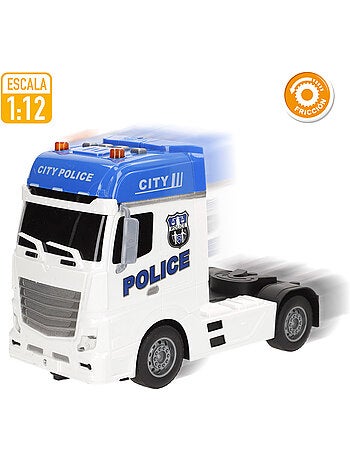 Veicolo della polizia a frizione con luce e suono 1:12 speed & go