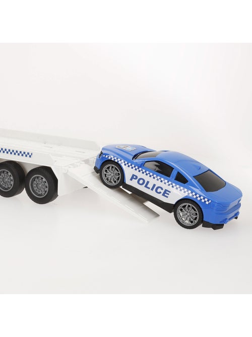 Veicolo della polizia a frizione con luce e suono 1:12 speed & go - Kiabi Veicolo della polizia a frizione con luce e suono 1:12 speed & go - Kiabi