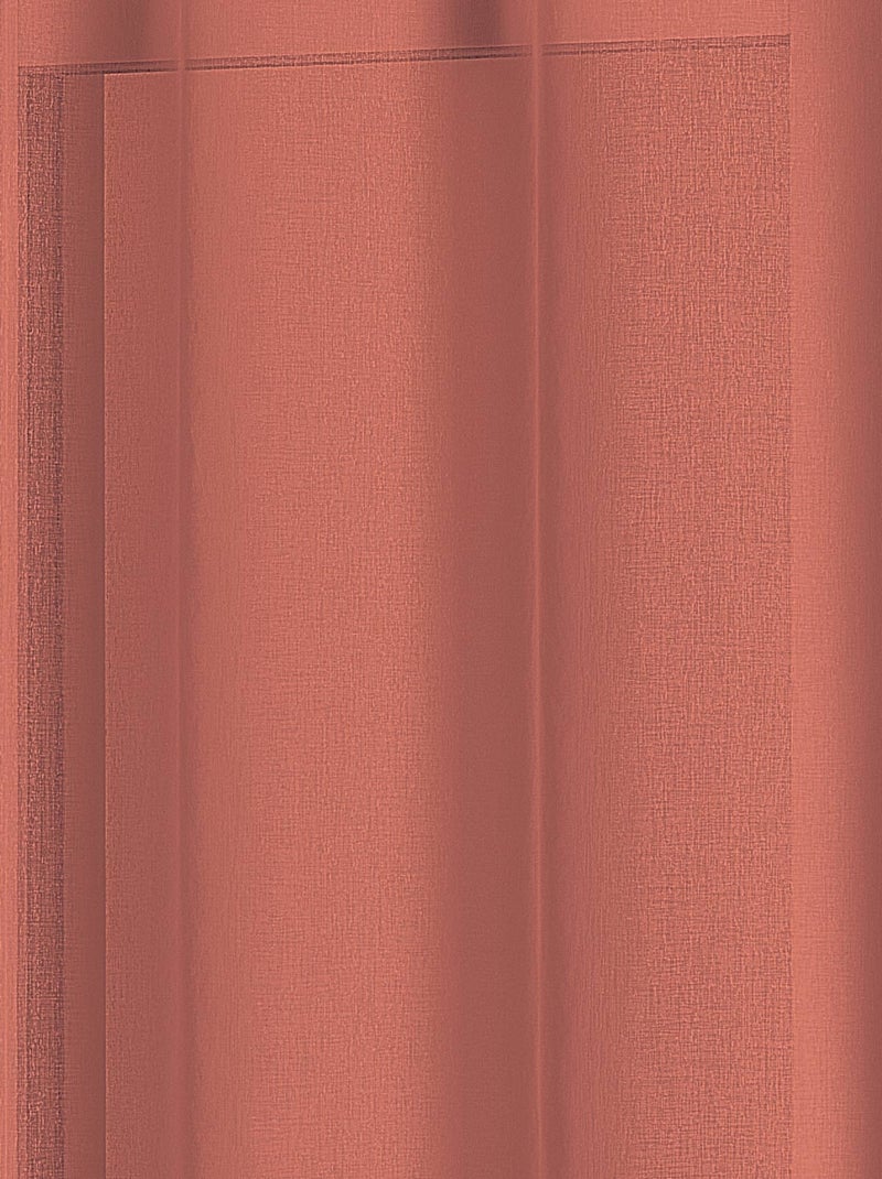 Velato con anelli neri rimovibili Terracotta - Kiabi