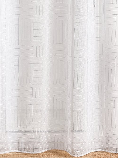 Velatura con motivo geometrico ricamato - Kiabi