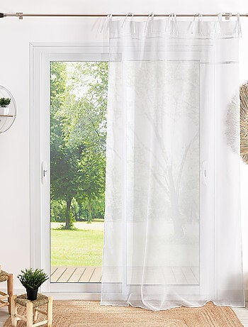 Velatura con nastri macramé