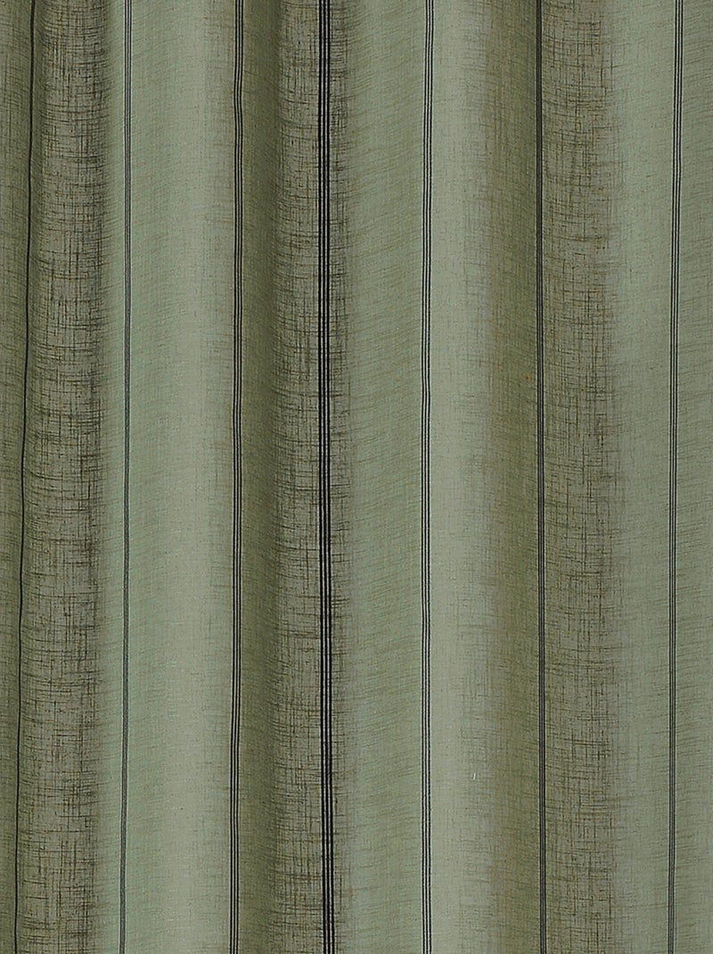 Velatura con sottili strisce nere Verde - Kiabi