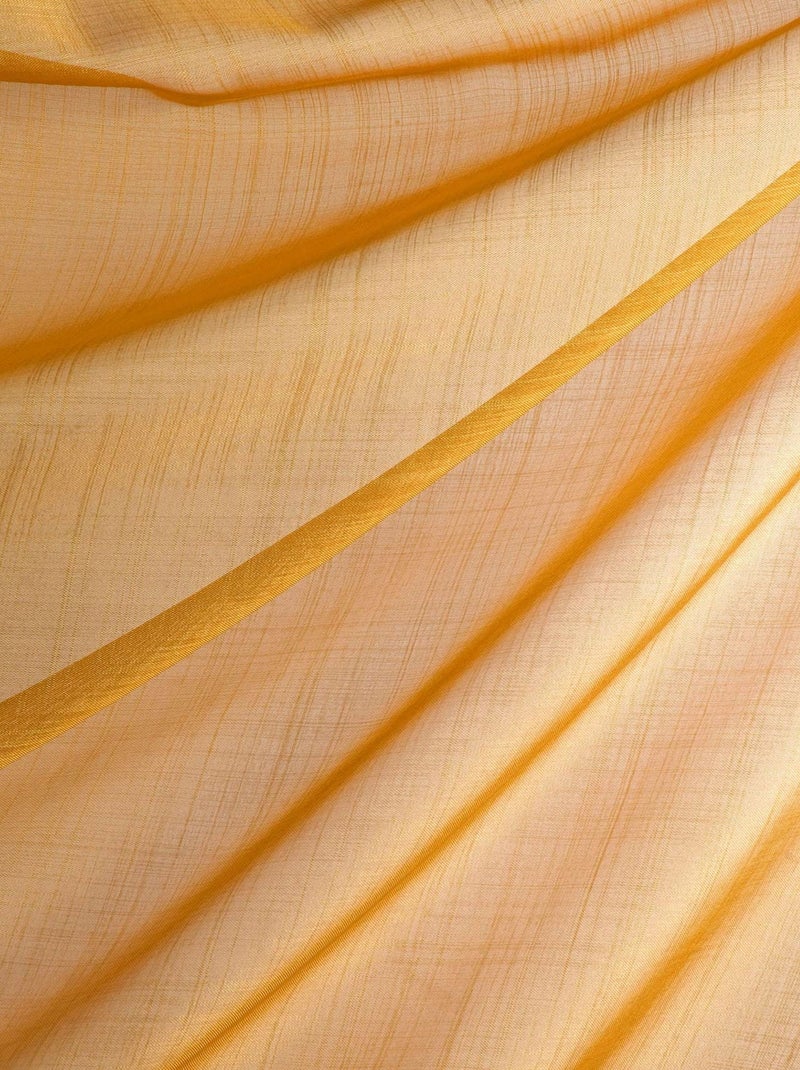 Velatura in tela di formaggio smerigliata Giallo - Kiabi