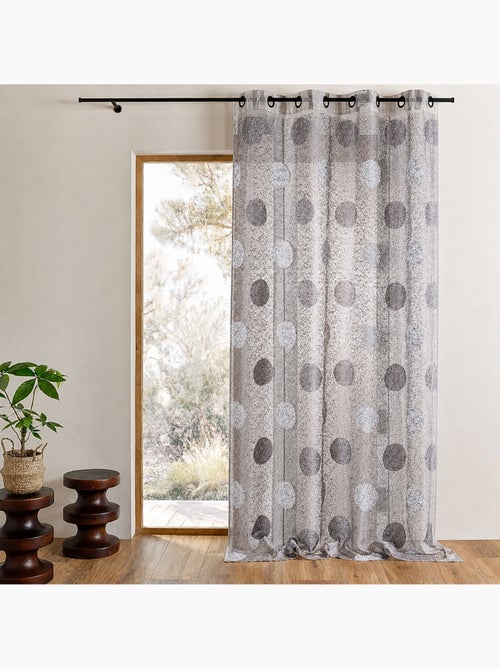 Velo di organza jacquard ricamato a grandi cerchi - Kiabi Velo di organza jacquard ricamato a grandi cerchi - Kiabi