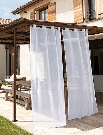 Velo idrorepellente con occhielli