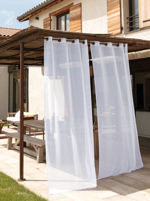 Velo idrorepellente con occhielli - Kiabi