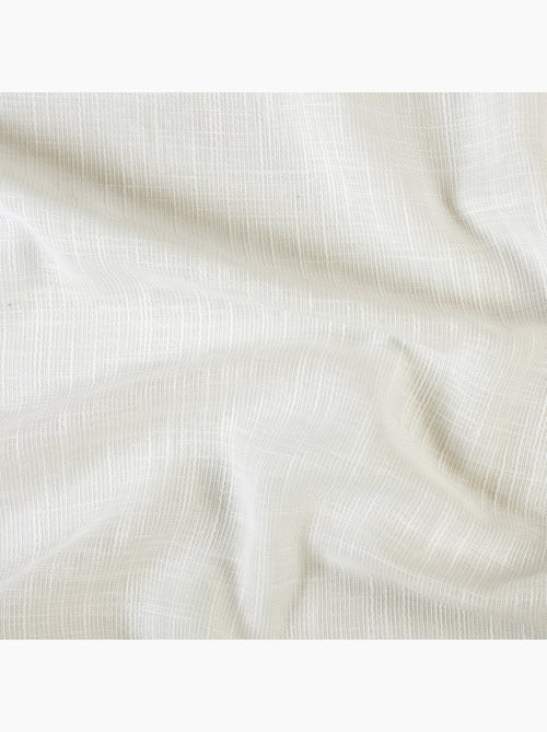 Velo in polilene fiammato a rilievo con occhielli - Kiabi