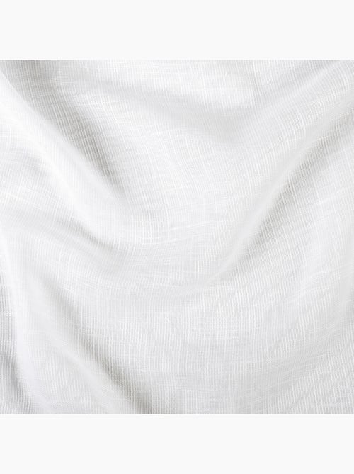 Velo in polilene fiammato a rilievo con occhielli - Kiabi