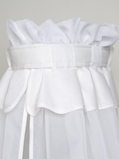 Velo letto trasparente con nastro bianco per bebè e bambini "Roba" - Kiabi