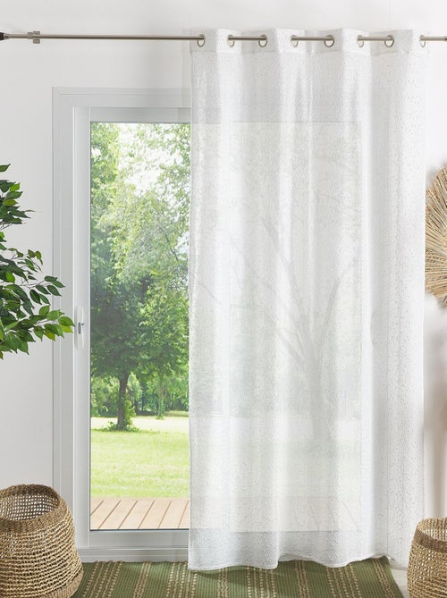 Velo liscio con effetto arricciato - Kiabi