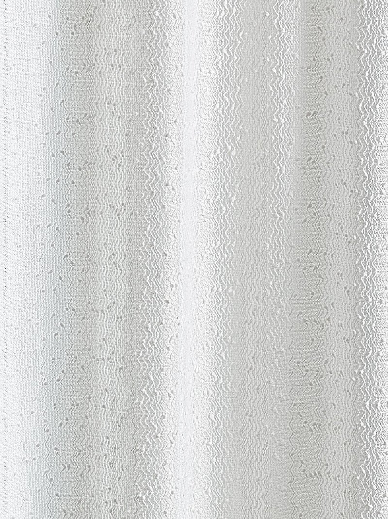 Velo liscio con effetto arricciato Bianco - Kiabi