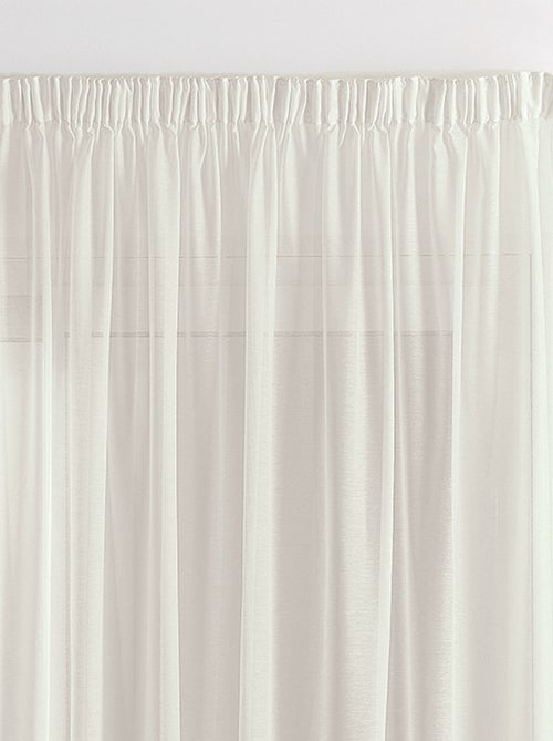 Velo liscio levigato e piombato - Kiabi