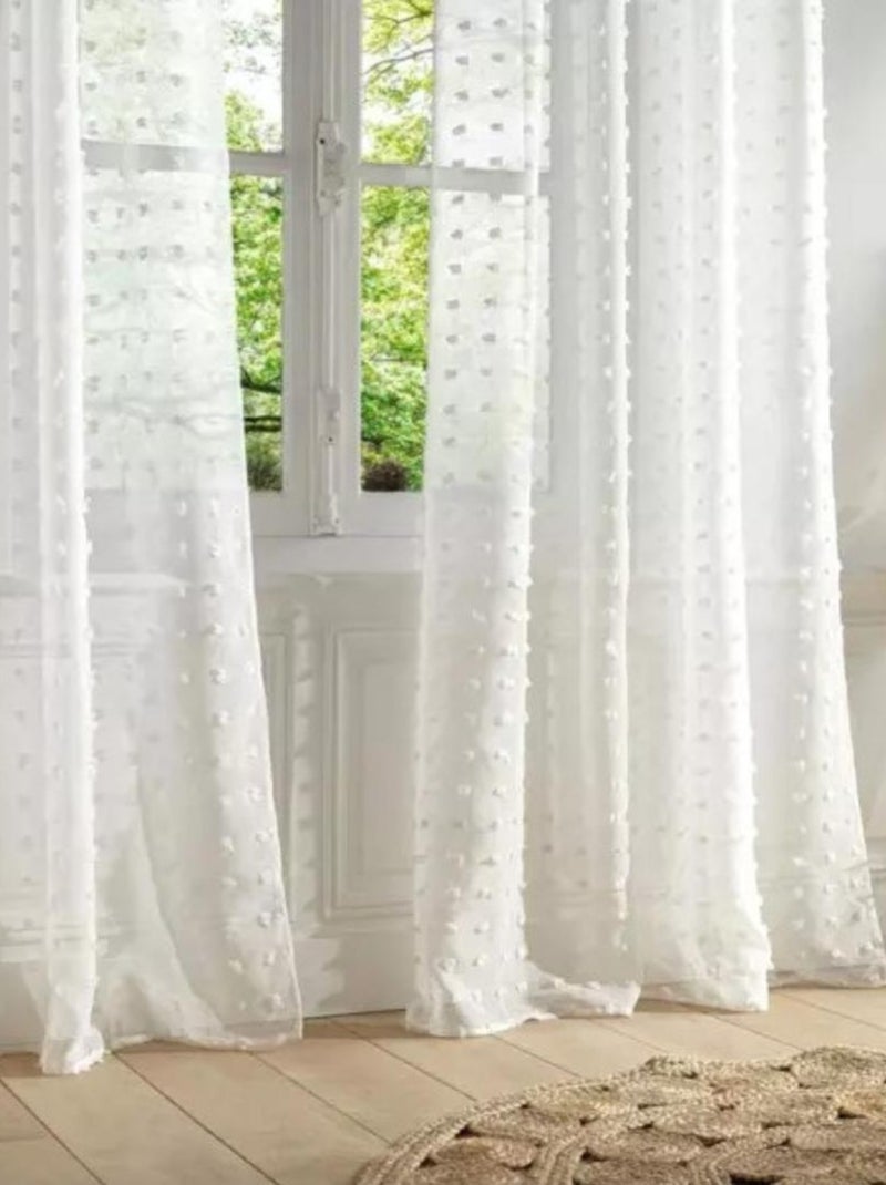 Velo per bambini con piccole nappe Bianco - Kiabi